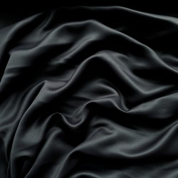 Светозатемняющая ткань для штор &quot;Блэкаут&quot; 95% (Blackout), цвет Черный (на отрез)  в Новом Уренгое