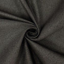 Ткань Рогожка (мебельная), цвет Тёмно-Серый (на отрез)  в Новом Уренгое