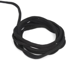 Шнур для одежды 4,5 мм, цвет Чёрный (на отрез)  в Новом Уренгое