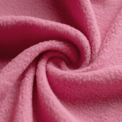 Флис Односторонний 130 гр/м2, цвет Розовый (на отрез)  в Новом Уренгое