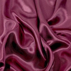 Ткань Атлас-сатин, цвет Бордовый (на отрез)  в Новом Уренгое
