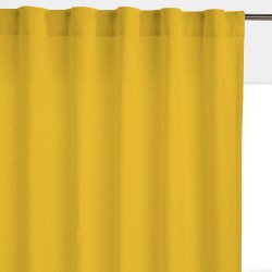 Штора уличная на Трубной ленте (В-220*Ш-145) Желтая, (ткань Оксфорд 600)  в Новом Уренгое