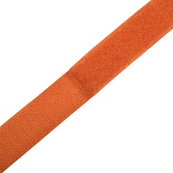 Контактная лента 25мм  Оранжевый (велькро-липучка, на отрез)  в Новом Уренгое